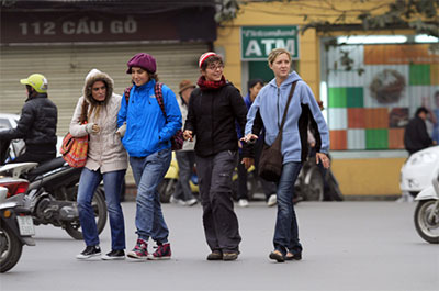 Foreign tourists to Vietnam surge in January
