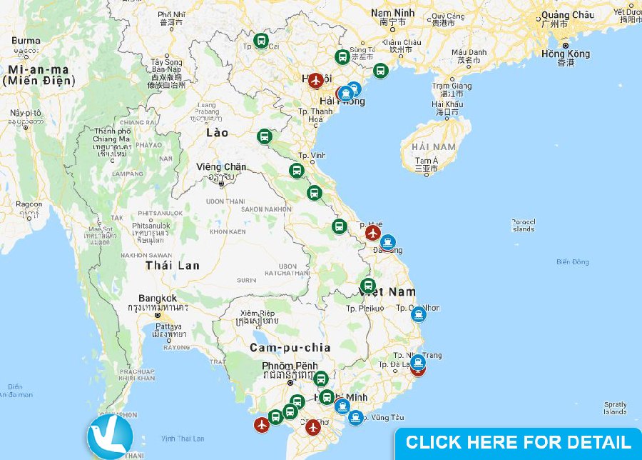 Ports d'entrée eVisa pour le Vietnam : quels ports au Vietnam acceptent les entrées ?